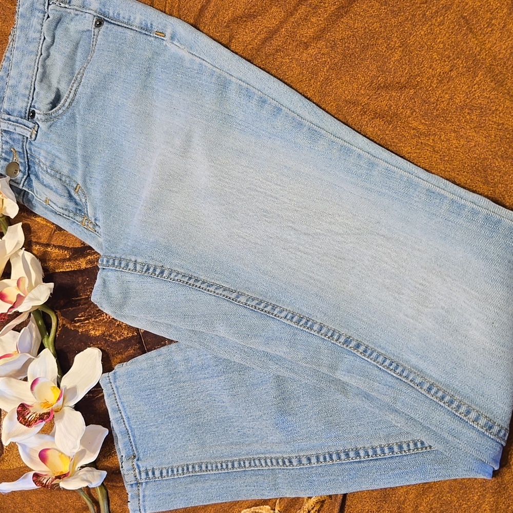 Skinny Stone Wash Jeans - Picture 3 of 9